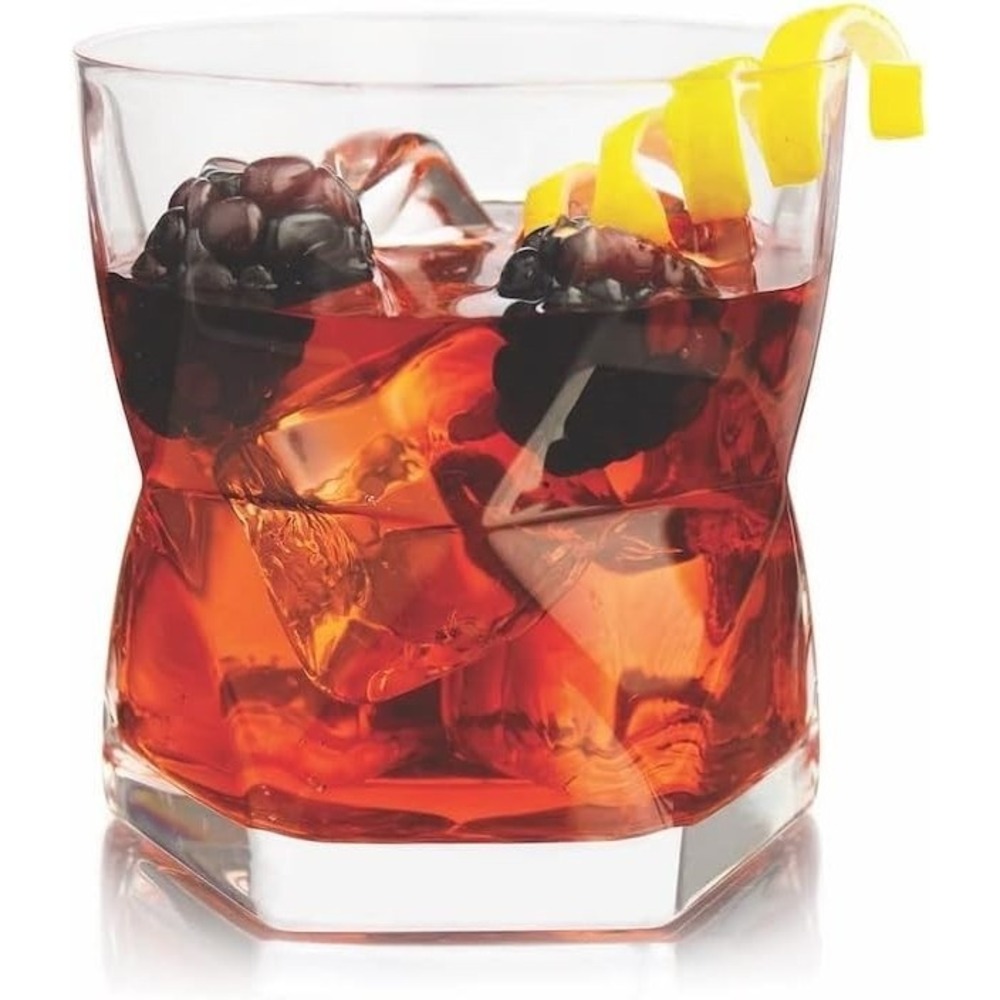 Libbey Rhombus 4 Cordial Highball Glasses 117979